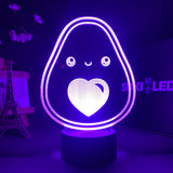 Avokado Love Led-lampa