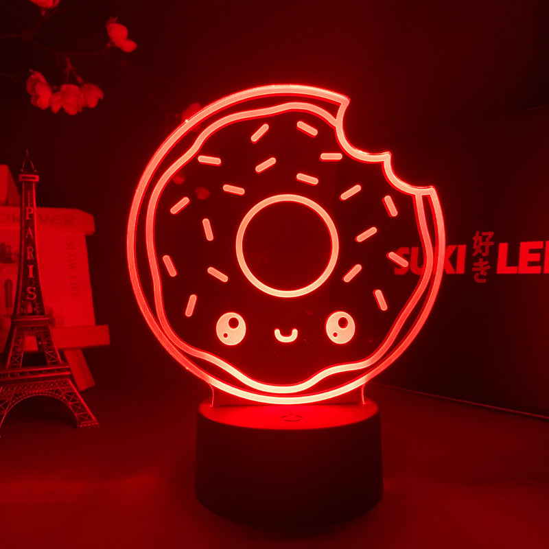 Donut Face Led Lamp