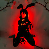 Mai Sakurajima LED Silhouette (Bunny Girl Senpai) - Suki Leds