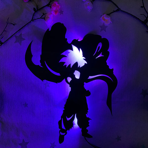 Gohan LED Silhouette (Dragon Ball Z) - Suki Leds