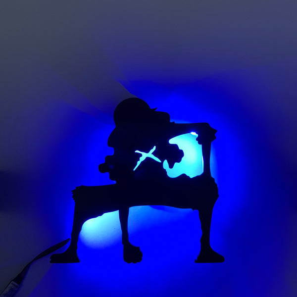 Monkey D Luffy LED Silhouette (One Piece)