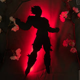 Vegeta LED Silhouette (Dragon Ball Z) - Suki Leds