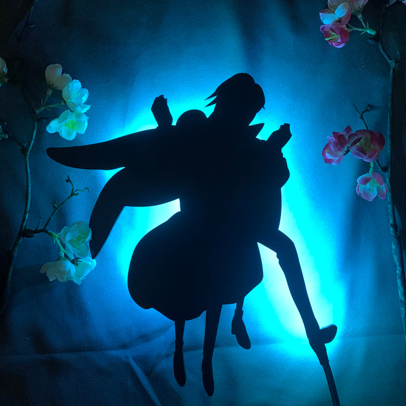 Sophie and Howl LED Silhouette (Howl's Moving Castle) - Suki Leds